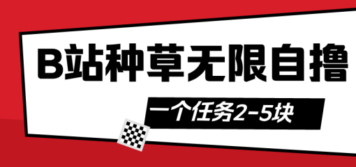 B站种草自然流加自撸