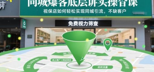 同城爆客底层实操课，视保店如何轻松实现同城引流，不缺客户！
