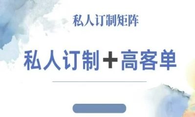 小红书自媒体咨询师IP教程，私人定制+高客单