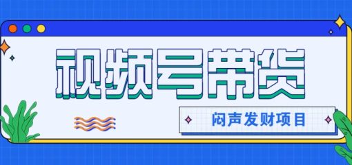 微信视频号带货项目，轻松日赚赚2000+，这个挣钱入口很多伙伴都在闷声发财