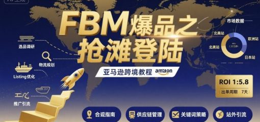 FBM爆品之抢滩登陆-亚马逊跨境教程